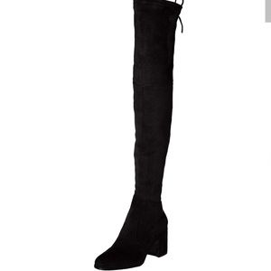 KAITLYN PAN - BLACK KNEE HIGH BOOTS (SIZE 8)